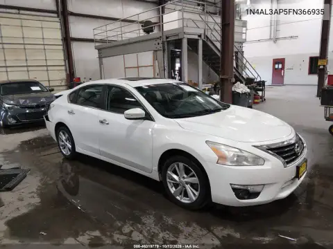 2015 Nissan Altima 2.5 Sl VIN 1N4AL3AP5FN366935 фото 2