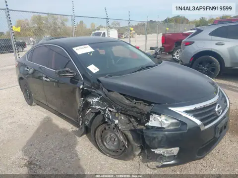 1N4AL3AP9FN919599 — 2015 Nissan Altima, Подвеска, фото до ремонта