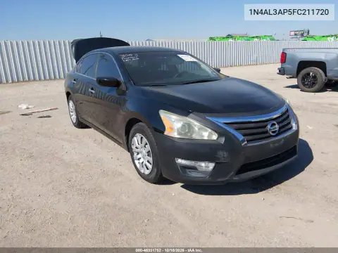2015 Nissan Altima 2.5/2.5 S/2.5 Sl/2.5 Sv VIN 1N4AL3AP5FC211720 фото 2