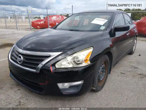 2015 Nissan Altima 2.5 S VIN 1N4AL3AP8FC116181 фото 2