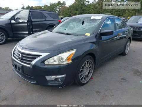 1N4AL3AP8FC227992 — 2015 Nissan Altima, фото 3 с аукциона IAAI, Передняя и задняя части