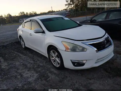 1N4AL3AP9FC272701 — 2015 Nissan Altima, Передняя часть, фото до ремонта