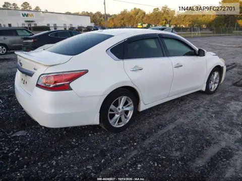 1N4AL3AP9FC272701 — 2015 Nissan Altima, фото 5 с аукциона IAAI, Передняя часть