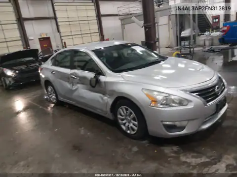 1N4AL3AP2FN313819 — 2015 Nissan Altima, Правая сторона, фото до ремонта