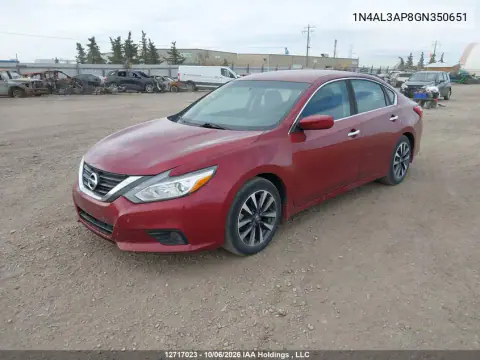 2016 Nissan Altima 2.5/2.5 S/2.5 Sl Tech/2.5 Sr/2.5 Sv VIN 1N4AL3AP8GN350651 фото 3