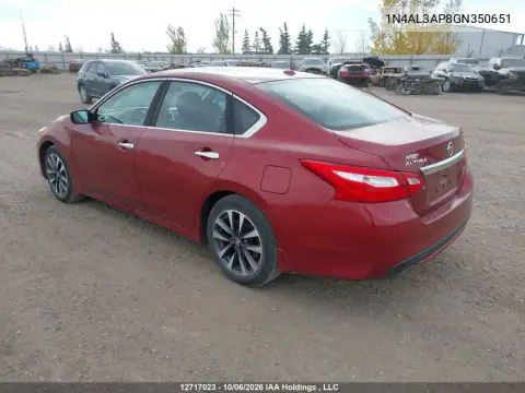 2016 Nissan Altima 2.5/2.5 S/2.5 Sl Tech/2.5 Sr/2.5 Sv VIN 1N4AL3AP8GN350651 фото 4