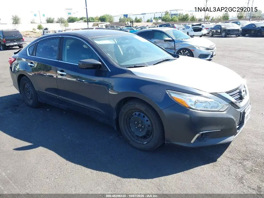 2016 Nissan Altima 2.5 S VIN 1N4AL3AP2GC292015 фото 2