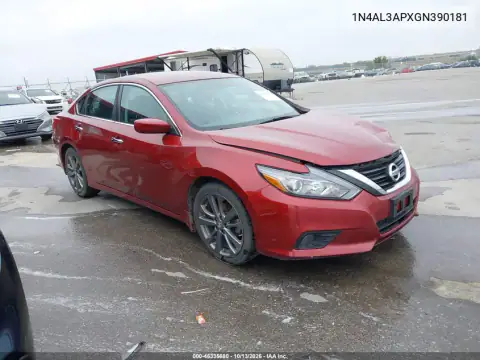 1N4AL3APXGN390181 — 2016 Nissan Altima, фото 2 с аукциона IAAI, Передний левый