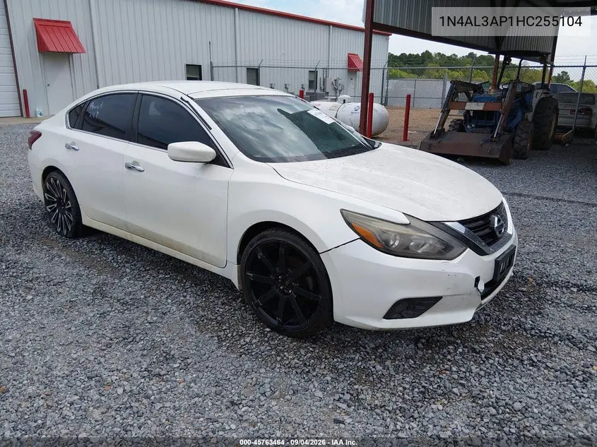 2017 Nissan Altima 2.5 Sr VIN 1N4AL3AP1HC255104 фото 1