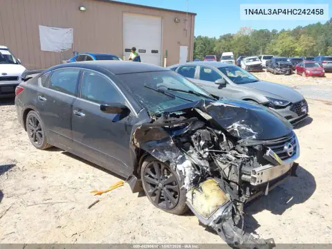 2017 Nissan Altima 2.5 Sr VIN 1N4AL3AP4HC242458 фото 2