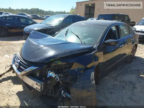 2017 Nissan Altima 2.5 Sr VIN 1N4AL3AP4HC242458 фото 3