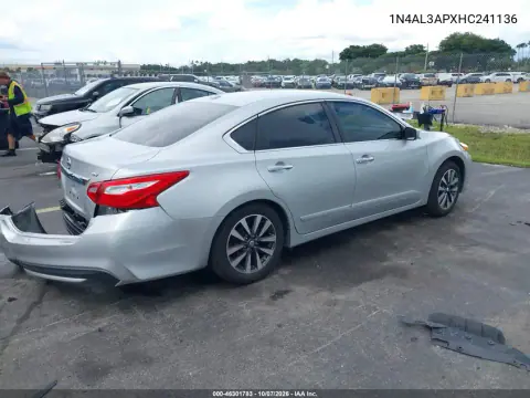 2017 Nissan Altima 2.5 Sv VIN 1N4AL3APXHC241136 фото 5