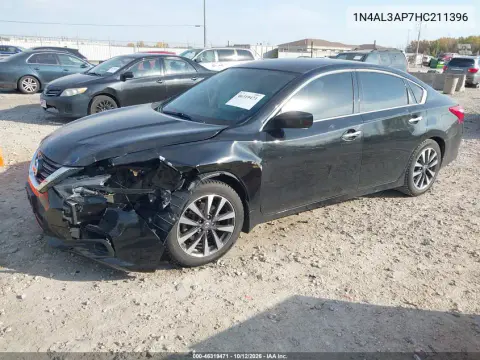 2017 Nissan Altima 2.5 Sv VIN 1N4AL3AP7HC211396 фото 3