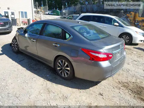 2017 Nissan Altima 2.5 Sv VIN 1N4AL3AP9HC245498 фото 3