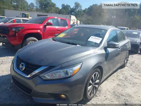 1N4AL3AP7HC187925 — 2017 Nissan Altima, фото 3 с аукциона IAAI, Задняя часть