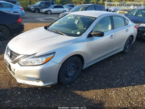 2017 Nissan Altima 2.5 S VIN 1N4AL3AP6HN336426 фото 2
