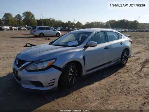 1N4AL3AP1JC179339 — 2018 Nissan Altima, фото 2 с аукциона IAAI, Передняя часть