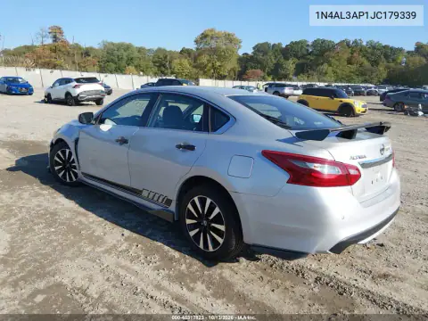 1N4AL3AP1JC179339 — 2018 Nissan Altima, фото 3 с аукциона IAAI, Передняя часть