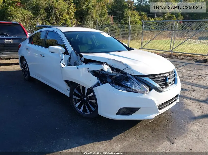 2018 Nissan Altima 2.5 Sv VIN 1N4AL3AP1JC260843 фото 2