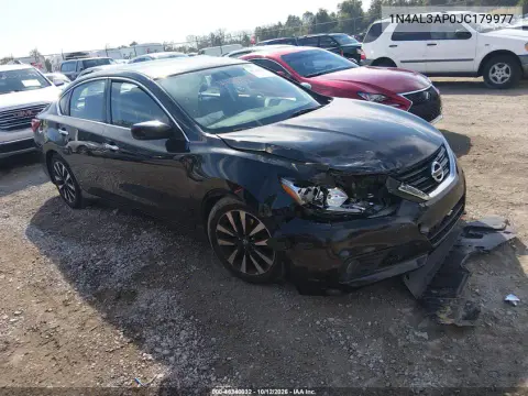 1N4AL3AP0JC179977 — 2018 Nissan Altima, Передняя часть, фото до ремонта