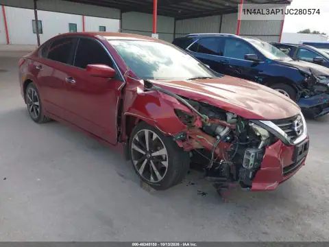 1N4AL3AP1JC280574 — 2018 Nissan Altima, Передняя часть, фото до ремонта