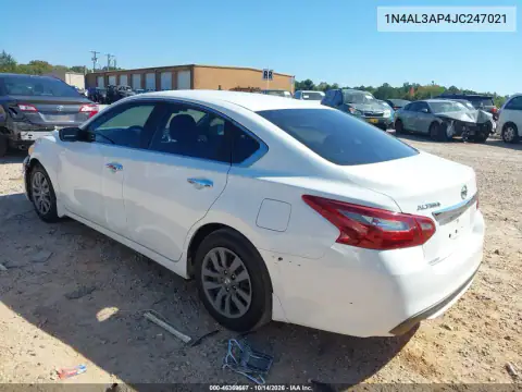 1N4AL3AP4JC247021 — 2018 Nissan Altima, фото 4 с аукциона IAAI, Передняя часть слева