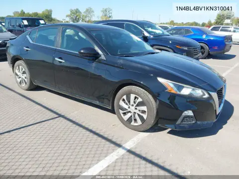 1N4BL4BV1KN310041 — 2019 Nissan Altima, Неизвестные повреждения, фото до ремонта