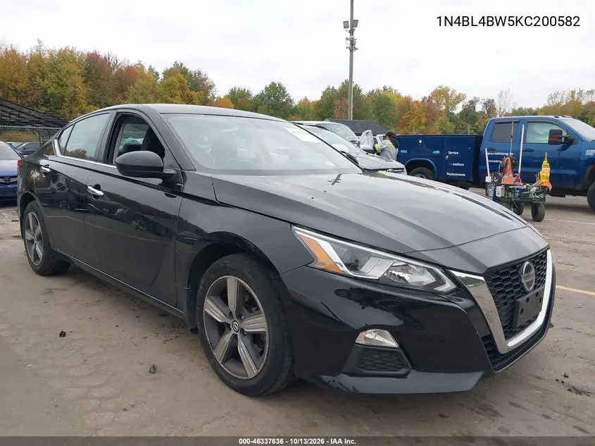2019 Nissan Altima 2.5 S VIN 1N4BL4BW5KC200582 фото 1