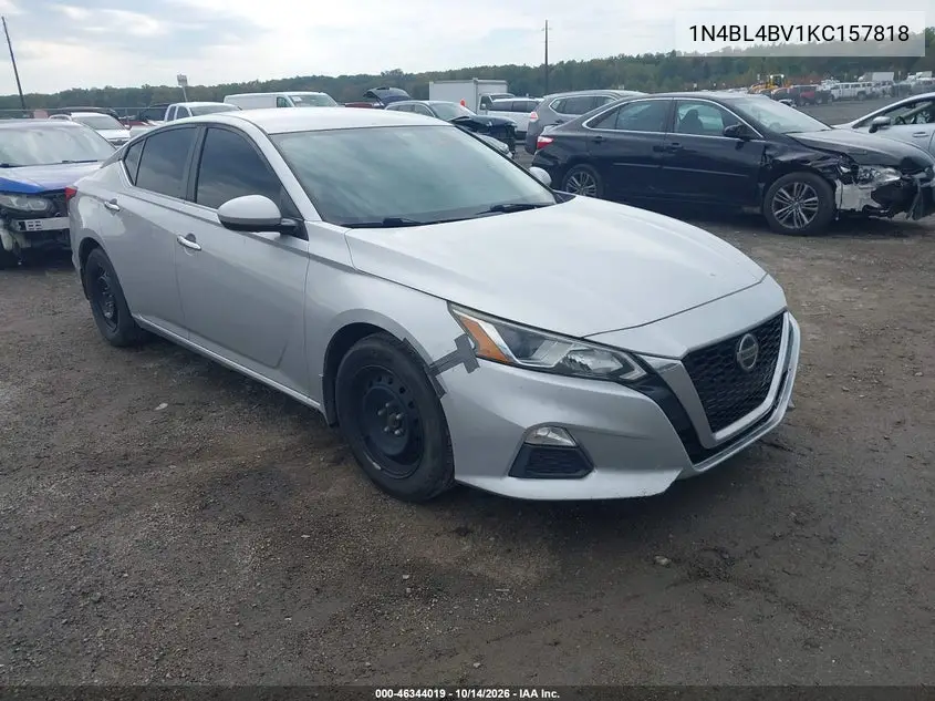 1N4BL4BV1KC157818 — 2019 Nissan Altima, фото 2 с аукциона IAAI, Не указано