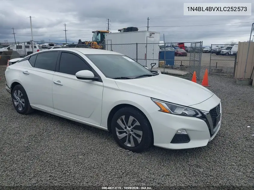 2020 Nissan Altima S Fwd VIN 1N4BL4BVXLC252573 фото 2
