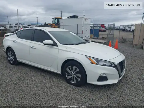 2020 Nissan Altima S Fwd VIN 1N4BL4BVXLC252573 фото 2
