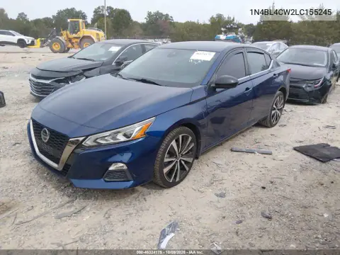 2020 Nissan Altima Sr Intelligent Awd VIN 1N4BL4CW2LC155245 фото 3