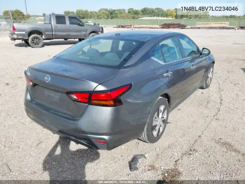 1N4BL4BV7LC234046 — 2020 Nissan Altima, Передняя часть, фото до ремонта