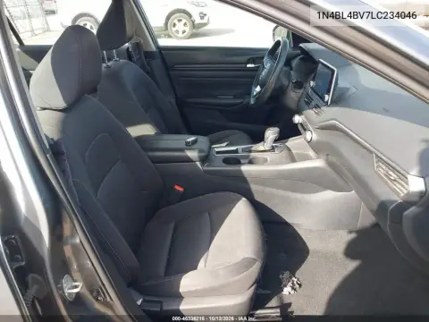 2020 Nissan Altima S Fwd VIN 1N4BL4BV7LC234046 фото 6