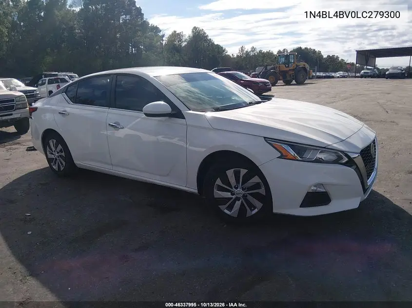 1N4BL4BV0LC279300 — 2020 Nissan Altima, фото 2 с аукциона IAAI, Боковая часть