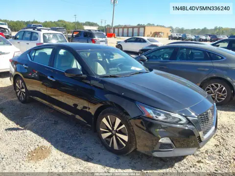 1N4BL4DV5MN336240 — 2021 Nissan Altima, Левая сторона, фото до ремонта