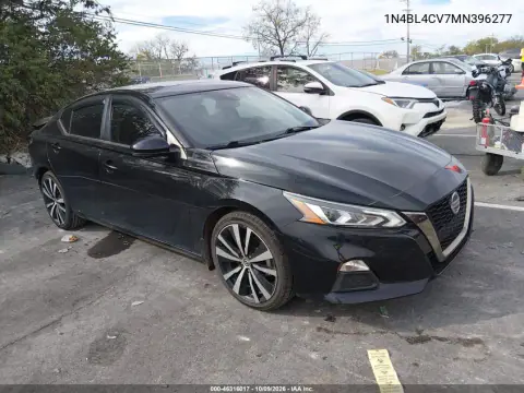 1N4BL4CV7MN396277 — 2021 Nissan Altima, Передняя часть, фото до ремонта