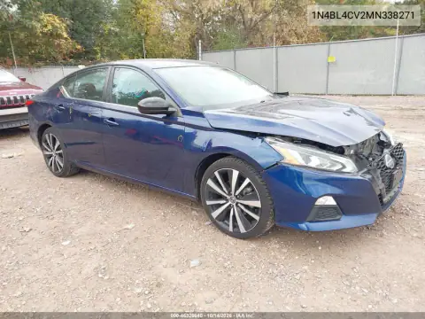 1N4BL4CV2MN338271 — 2021 Nissan Altima, фото 2 с аукциона IAAI, Передняя часть