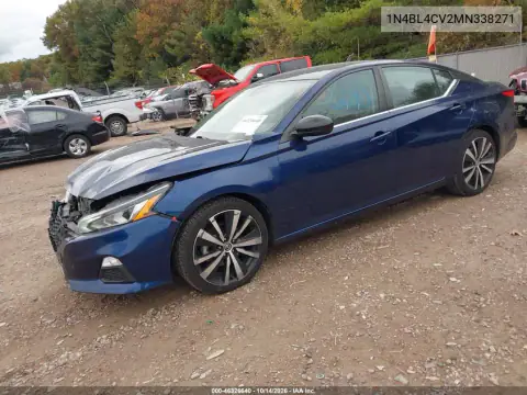 1N4BL4CV2MN338271 — 2021 Nissan Altima, фото 3 с аукциона IAAI, Передняя часть