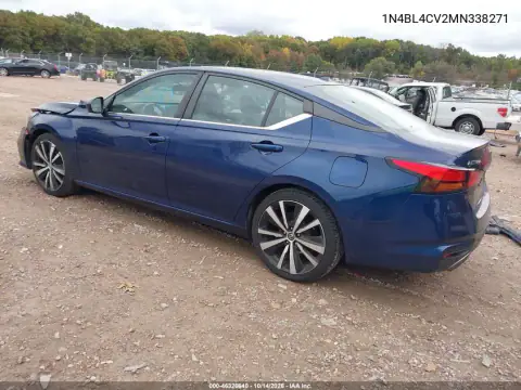 1N4BL4CV2MN338271 — 2021 Nissan Altima, фото 4 с аукциона IAAI, Передняя часть
