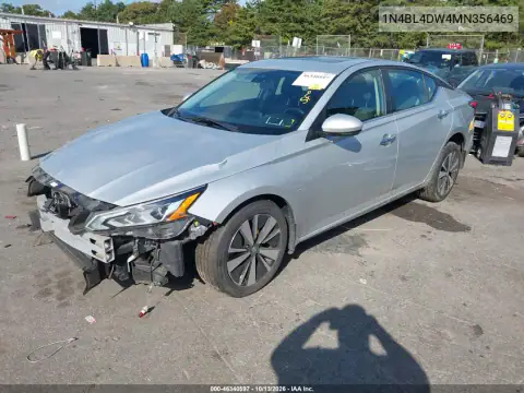 1N4BL4DW4MN356469 — 2021 Nissan Altima, фото 3 с аукциона IAAI, Передняя часть