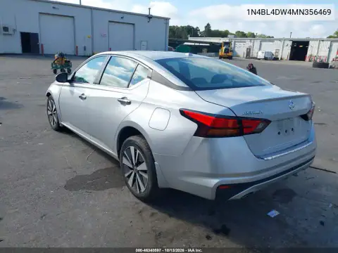1N4BL4DW4MN356469 — 2021 Nissan Altima, фото 4 с аукциона IAAI, Передняя часть