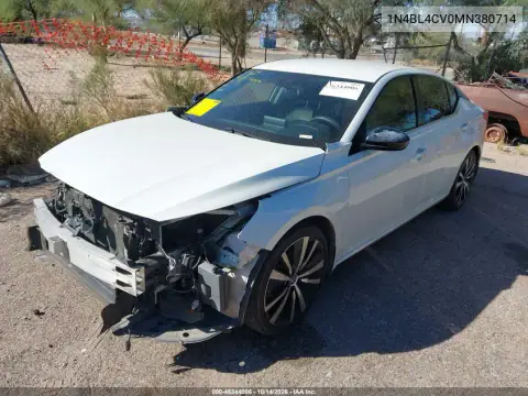 1N4BL4CV0MN380714 — 2021 Nissan Altima, фото 3 с аукциона IAAI, Передняя часть