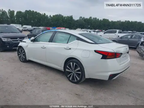 2022 Nissan Altima 2.5 Platinum VIN 1N4BL4FW4NN311725 фото 3