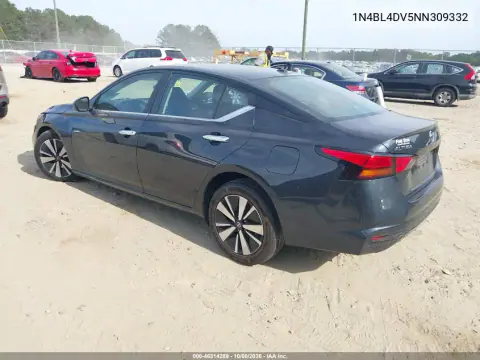 2022 Nissan Altima Sv Fwd VIN 1N4BL4DV5NN309332 фото 3