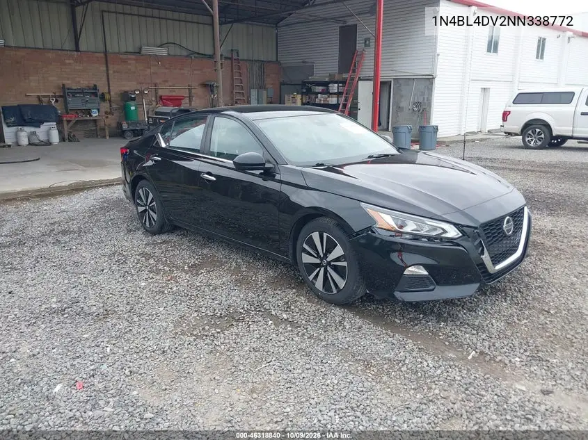 2022 Nissan Altima Sv Fwd VIN 1N4BL4DV2NN338772 фото 2