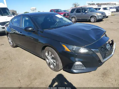 2022 Nissan Altima S Fwd VIN 1N4BL4BV6NN332220 фото 2