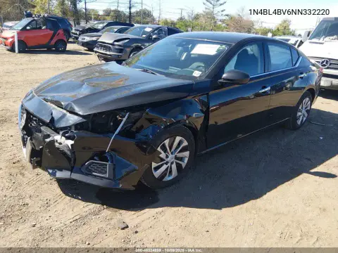 2022 Nissan Altima S Fwd VIN 1N4BL4BV6NN332220 фото 3