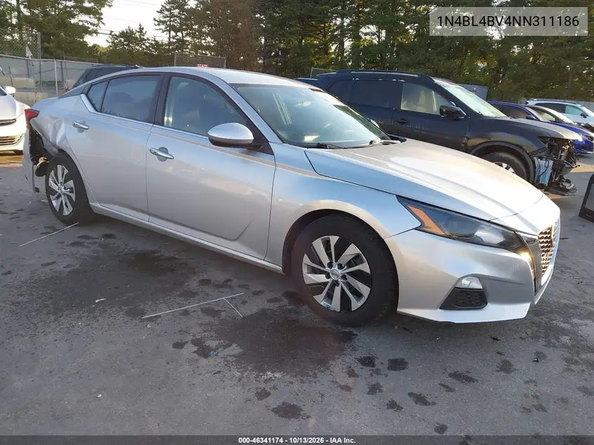 2022 Nissan Altima S Fwd VIN 1N4BL4BV4NN311186 фото 2