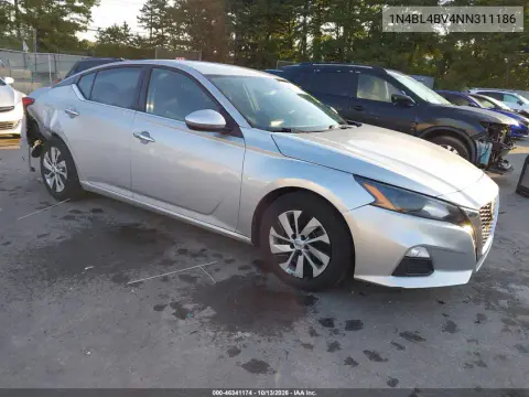 2022 Nissan Altima S Fwd VIN 1N4BL4BV4NN311186 фото 2